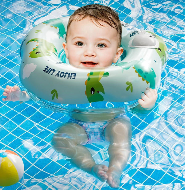 Cartoon Baby Swimming Neck Float